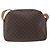 Céline Celine Vintage Macadam Schultertasche aus Canvas und Leder Braun - Ansicht 2