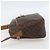 Céline Celine Vintage Macadam Schultertasche aus Canvas und Leder Braun - Ansicht 3