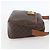 Céline Celine Vintage Macadam Schultertasche aus Canvas und Leder Braun - Ansicht 4