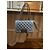Borsa Carolina Herrera in velluto denim blu trapuntato Blu chiaro - vista 2