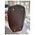 Borsa Louis Vuitton Damier Ebene Ascot Castagno - vista 10