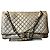 Borsa Chanel Classic XXL Airlines Pelle Caviar Argento