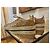 Sneakers Louis Vuitton FrontRow Oro con Paillettes Beige D'oro - vista 3