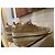 Sneakers Louis Vuitton FrontRow Oro con Paillettes Beige D'oro - vista 5