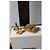 Orecchini pendenti Chanel CC motivo diamante metallo dorato Gold hardware - vista 4