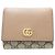 Billetera bi-fold Double G de GUCCI en beige - vista 10