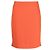 Minifalda de cachemira naranja Chanel