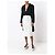 Blazer corto de lana negra Kenzo Negro - vista 2