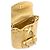 Chanel Gold Quilted Leder Rucksack Golden - Ansicht 5