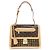Borsa a mano con zip in tweed Monogram Louis Vuitton M92821 Marrone