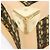 Borsa a mano con zip in tweed Monogram Louis Vuitton M92821 Marrone - vista 3