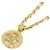 Collana Chanel con pendente dorato D'oro
