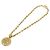 Collana Chanel con pendente dorato D'oro - vista 2
