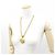 Collana Chanel con pendente dorato D'oro - vista 5