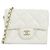 Timeless Chanel Zeitlose Klassik Linie AP0238 Ketten-Clutch Weiß
