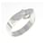 Ring Anillo Collier de Chien de Hermès Plata