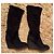 Moncler Black Suede Winter Boots Lambskin Lining - view 15