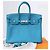 Hermès Birkin 25 Blue Leather - view 2