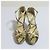 JIMMY CHOO Python High Heel Sandalen Braun Beige - Ansicht 3
