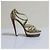 JIMMY CHOO Python High Heel Sandalen Braun Beige - Ansicht 6