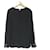 Autre Marque Barba Seidenpullover Bluse Schwarz - Ansicht 2