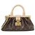 Borsa a mano clutch Monogram Louis Vuitton M46544 Marrone Monogramma