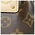 Borsa a mano clutch Monogram Louis Vuitton M46544 Marrone Monogramma - vista 4