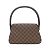 Borsa a Spalla Mini Looping Damier Louis Vuitton Marrone - vista 2