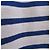 Autre Marque T-shirt a Manica Lunga a Righe Basche Le Minor Bianco Blu - vista 4