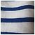 Autre Marque T-shirt a Manica Lunga a Righe Basche Le Minor Bianco Blu - vista 7