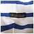 Autre Marque T-shirt a Manica Lunga a Righe Basche Le Minor Bianco Blu - vista 9