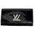 Louis Vuitton Epi Electric Twist Langbörse Schwarz