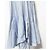 Autre Marque Couture Streifen Kleid Blau - Ansicht 5