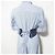 Autre Marque Couture Streifen Kleid Blau - Ansicht 6