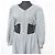 Autre Marque Vestido Largo Houndstooth Couture Negro - vista 4