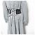 Autre Marque Vestido Largo Houndstooth Couture Negro - vista 5
