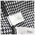 Autre Marque Vestido Largo Houndstooth Couture Negro - vista 6