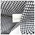 Autre Marque Vestido Largo Houndstooth Couture Negro - vista 7