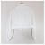 Autre Marque E Couture Cardigan Ricamato con Zip Pullover Giacca Bianco Bianco sporco - vista 2