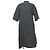 Autre Marque Vestido de algodón de la industria india Negro