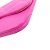 Tarjetero de cuero rosa Chanel - vista 3