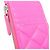 Tarjetero de cuero rosa Chanel - vista 6