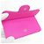 Tarjetero de cuero rosa Chanel - vista 8