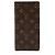 Cartera Brazza Monograma Marrón Louis Vuitton Castaño