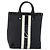 Gucci Vintage Tote aus Canvas Schwarz - Ansicht 2