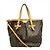 Louis Vuitton Palermo GM Tote Bag Braun