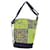 Versace Vintage Schultertasche aus Baumwolle Grün  - Ansicht 1
