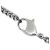 Pendente Chanel Vintage CC in metallo Argento - vista 3