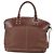 Bolsa Louis Vuitton Suhali Lockit em couro MM Marrom - vista 2