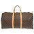 Bolso Boston Keepall 55 Monograma Louis Vuitton Castaño